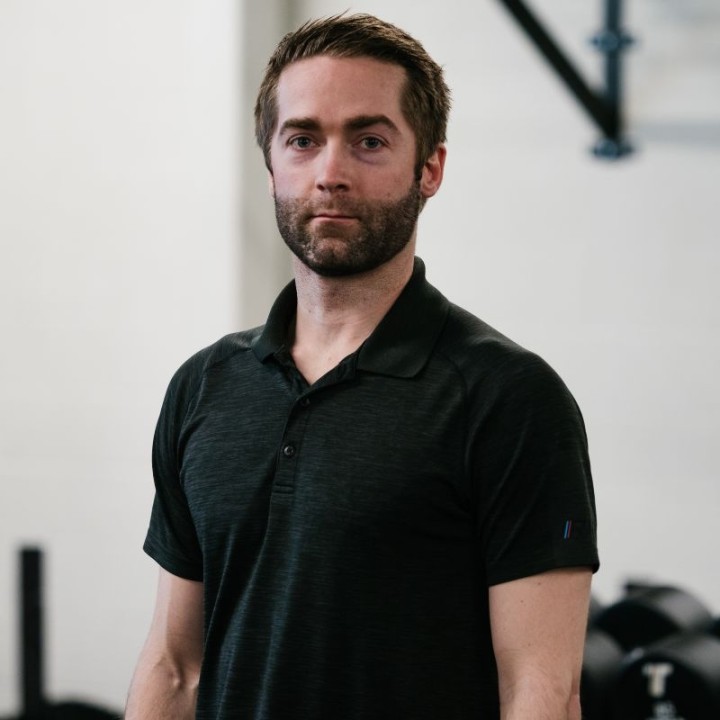 Headshot of Mike Hellyer in the gym